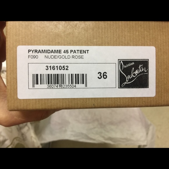 NIB Christian Louboutin Pyramidame Pump 36 - Picture 7 of 8